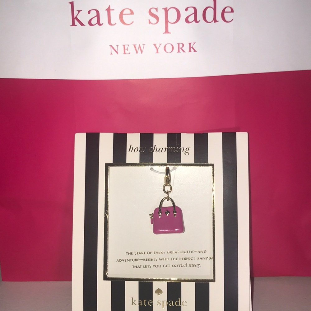 Kate spade ♠️ How Charming Handbag Charm NWT